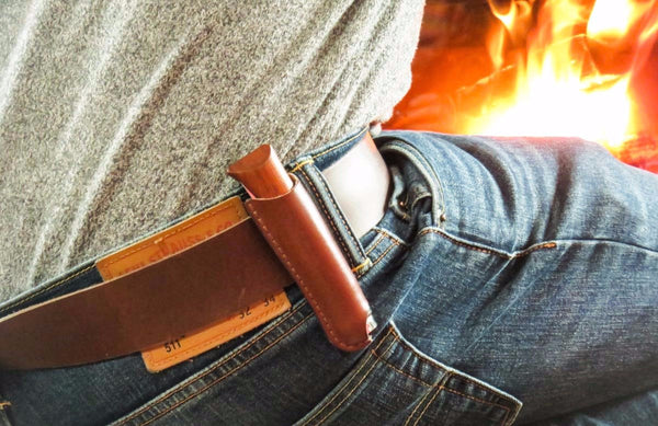 Opinel Leather Belt Sheath