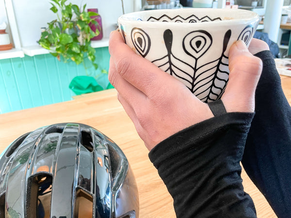 minimal, cycling, bike, layer, removable, sleeves, warmer, bamboo, lightweight, oopsmark